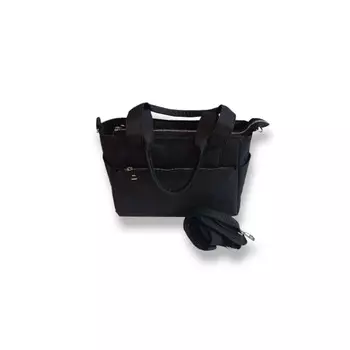 Сумка деловая, отдел на молнии, цвет чёрный 30х10х23см