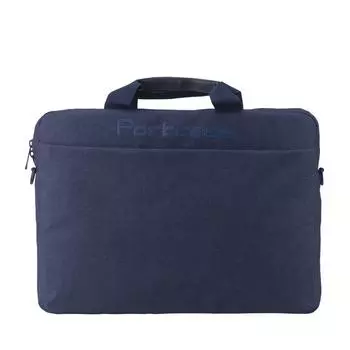 Сумка деловая, отдел на молнии, наружный карман, цвет синий