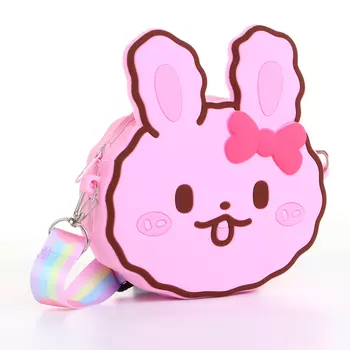 Сумка детская на молнии «Выбражулька», цвет розовый