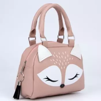 Сумка детская для девочки «Лисичка», на молнии