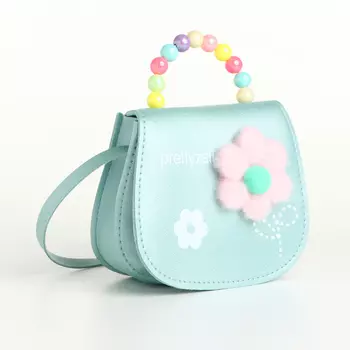 Сумка детская на клапане, цвет бирюзовый