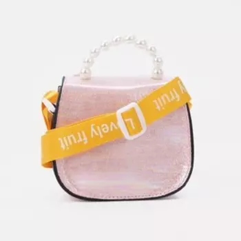 Сумка детская на магните, цвет розовый