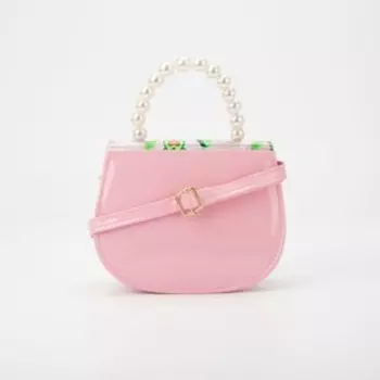 Сумка детская на магните, цвет розовый