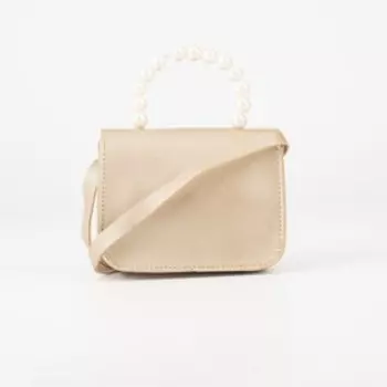 Сумка детская на магните, цвет золотой