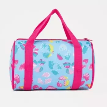 Сумка детская на молнии, цвет голубой