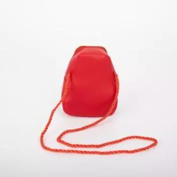 Сумка детская на молнии, цвет красный