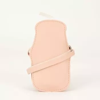 Сумка детская на молнии, цвет розовый