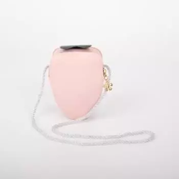 Сумка детская на молнии, цвет розовый