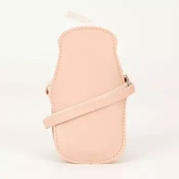 Сумка детская на молнии, цвет розовый