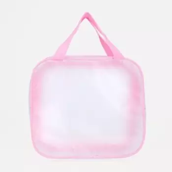 Сумка на молнии, цвет розовый