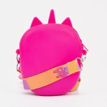 Сумка детская на молнии, цвет розовый