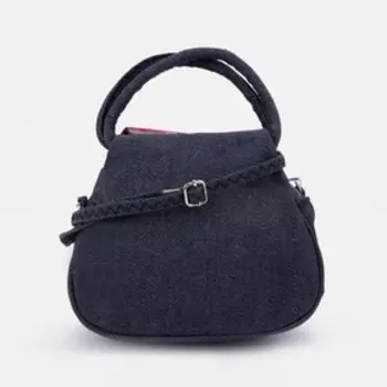 Сумка детская на молнии, цвет синий