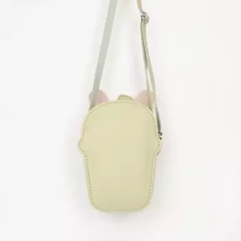 Сумка детская на молнии, цвет зеленый