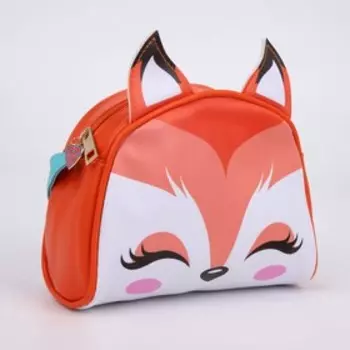 Сумка детская для девочки «Лисенок», искусственная кожа, с брелоком, 18152 см