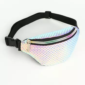 Сумка детская поясная на молнии, «Выбражулька», цвет розовый