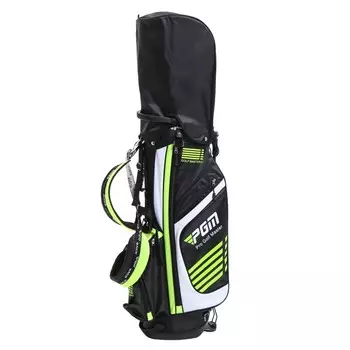Сумка для гольфа PGM GOLF MASTERS, 14 отверстий 2126 см, с подставкой, зелёная
