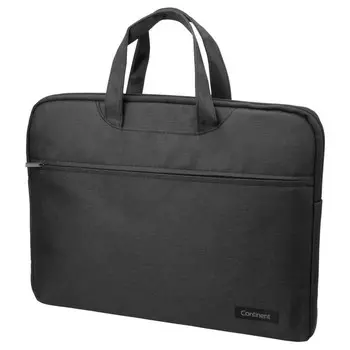 Сумка для ноутбука 15,6"-16" Continent CC-107 BK полиэстер, черный, 395*300*35мм CC-107 BK