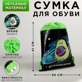 Сумка для обуви «Авокосмос», 41х30 см