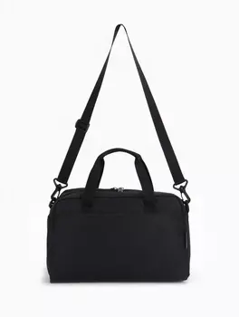 Сумка дор 1425, 37*16*23, отд на молн, 4 н/карм, держ д/чем, рег ремень, черный1