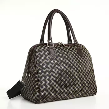 Сумка на молнии, цвет коричневый