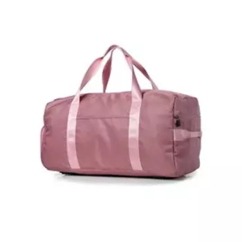 Сумка дорожная, отдел на молнии, цвет розовый 51х25х25,5см