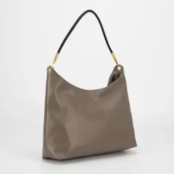 Сумка-хобо, отдел на молнии, цвет пудра