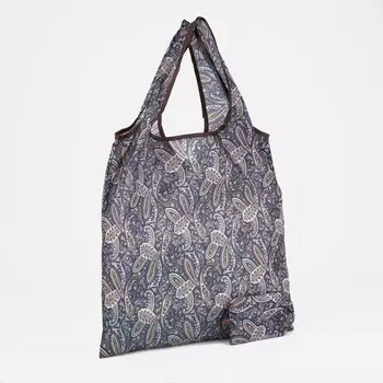 Сумка хозяйственная без застежки, цвет синий