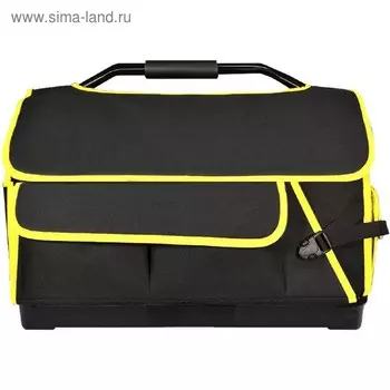 Сумка инструментов BERGER BG1195, полиэфирное волокно, 33 кармана, наплечный ремень