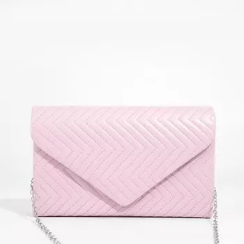 Сумка женская на магните, цвет розовый