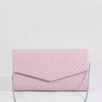 Сумка женская на магните, цвет розовый