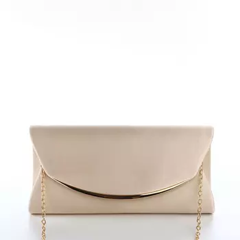 Сумка женская на магните, цвет бежевый