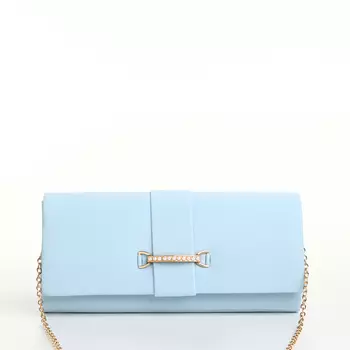 Сумка женская на магните, цвет голубой