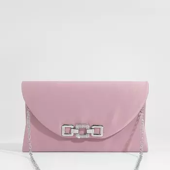 Сумка женская на магните, цвет розовый