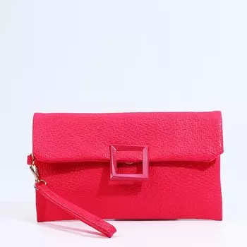 Сумка женская на магните, цвет розовый