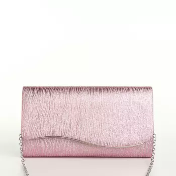 Сумка женская на магните, цвет розовый