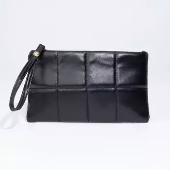 Сумка женская на молнии, цвет чёрный