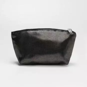 Сумка-косметичка на молнии, цвет серый