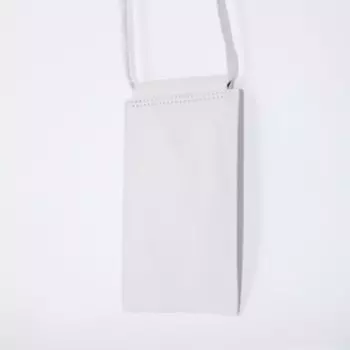 Сумка кросс-боди без застёжки, цвет белый