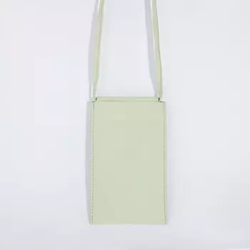 Сумка кросс-боди без застёжки, цвет зелёный