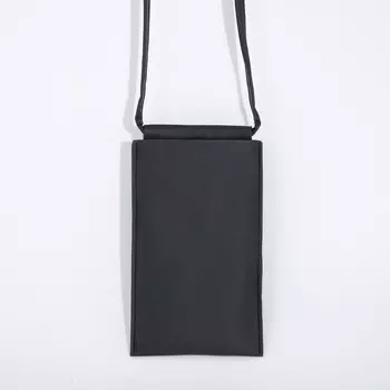 Сумка кросс-боди без застёжки, цвет чёрный