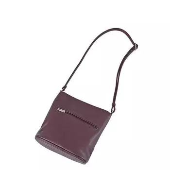 Сумка кросс-боди иск.кожа, отдел на молнии, цвет бордовый 22х10х25см