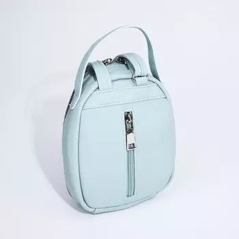 Сумка кросс-боди Медведково на молнии, цвет мята