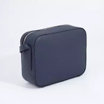 Сумка кросс-боди Медведково на молнии, цвет синий