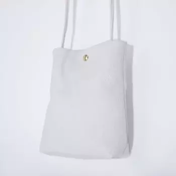 Сумка кросс-боди на клапане, цвет белый