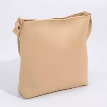 Сумка кросс-боди на магните, цвет бежевый