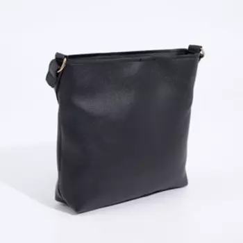 Сумка кросс-боди на магните, цвет чёрный