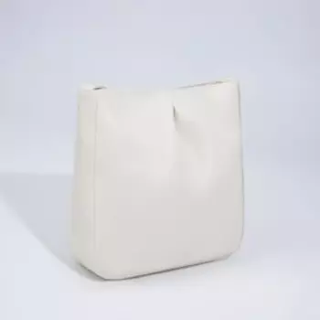 Сумка кросс-боди на молнии, цвет белый