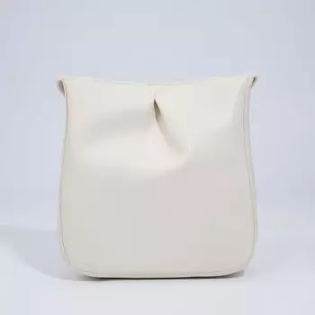 Сумка кросс-боди на молнии, цвет белый