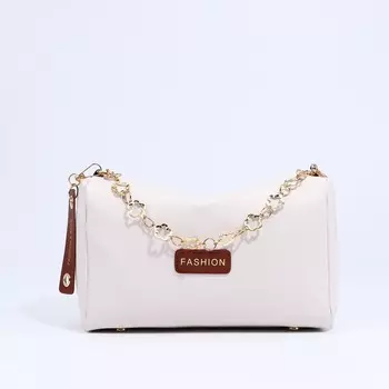 Сумка женская кросс-боди на молнии, 22.51214 см, белая