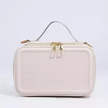 Сумка женская кросс-боди на молнии, 20712 см, белая